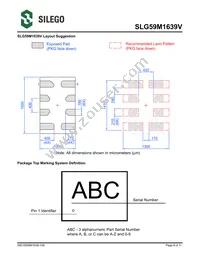 SLG59M1639VTR Datasheet Page 8