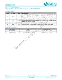 SLG59M1693C Datasheet Page 2