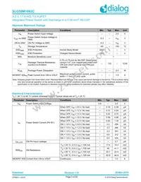 SLG59M1693C Datasheet Page 3