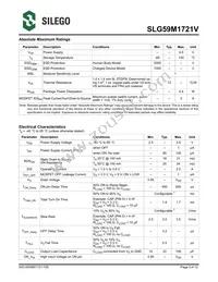 SLG59M1721V Datasheet Page 3