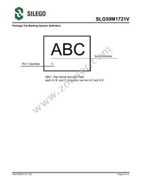 SLG59M1721V Datasheet Page 8