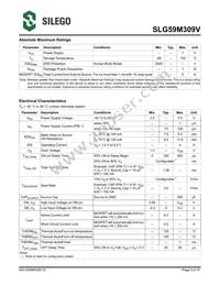 SLG59M309VTR Datasheet Page 3