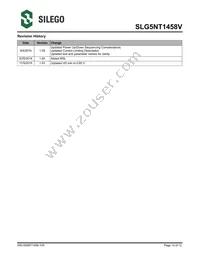 SLG5NT1458VTR Datasheet Page 12