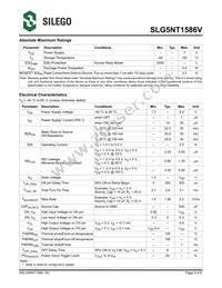 SLG5NT1586VTR Datasheet Page 3