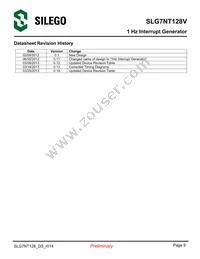 SLG7NT128VTR Datasheet Page 9