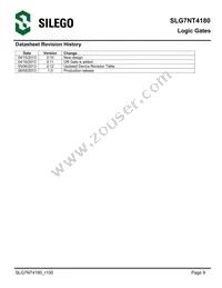 SLG7NT4180VTR Datasheet Page 9