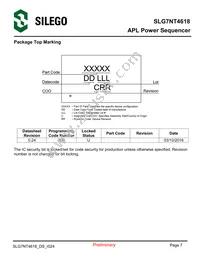 SLG7NT4618V Datasheet Page 7