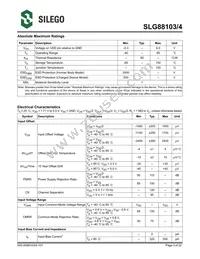 SLG88103VTR Datasheet Page 3