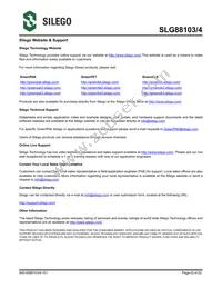 SLG88103VTR Datasheet Page 22