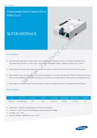 SLP-DUA0250AUS Datasheet Cover