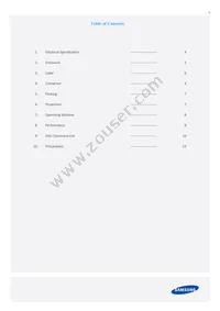 SLP-DUA025DAWW Datasheet Page 3