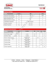 SLVU2.8-4TR Datasheet Page 2