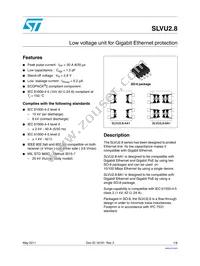 SLVU2.8-8A1 Datasheet Cover