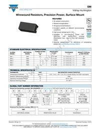 SM-5470R0FE6 Datasheet Cover