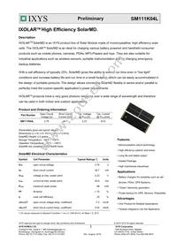 SM111K04L Datasheet Cover