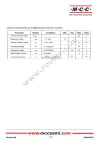 SM24B-TP Datasheet Page 2