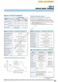 SM4ETW504 Datasheet Page 2