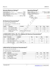 SM802140UMG Datasheet Page 4