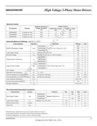SMA6854MZ LF2452 Datasheet Page 2