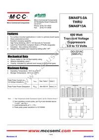 SMA6F13A-TP Datasheet Cover