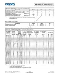 SMAJ8.5AQ-13-F Datasheet Page 2