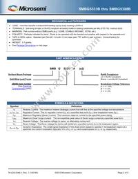 SMBG5355BE3/TR13 Datasheet Page 2