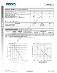 SMBJ350A-13-F Datasheet Page 2