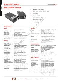 SMC600PS48-C Datasheet Cover