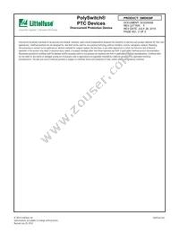 SMD050F-2 Datasheet Page 2