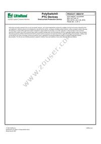 SMD075F-2 Datasheet Page 2