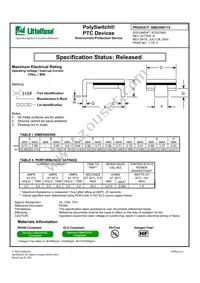 SMD300F/15-2 Datasheet Cover