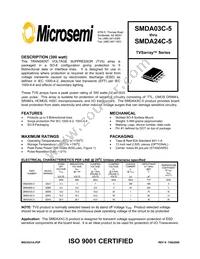 SMDA12C-5 Datasheet Cover