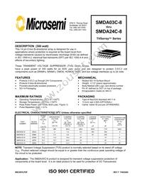 SMDA24C-8E3/TR7 Datasheet Cover