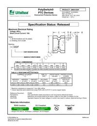 SMDC050F-2 Datasheet Cover