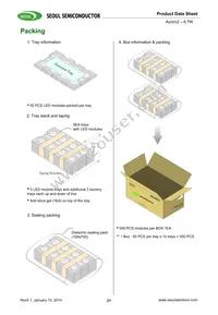 SMJE-2V08W1P3-8B-GA Datasheet Page 21