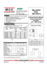 SMLJ60S05-TP Datasheet Cover