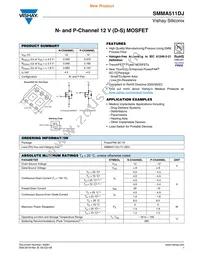 SMMA511DJ-T1-GE3 Datasheet Cover
