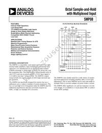SMP08FP Datasheet Cover