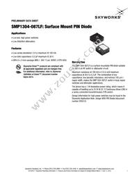 SMP1304-087LF Datasheet Cover