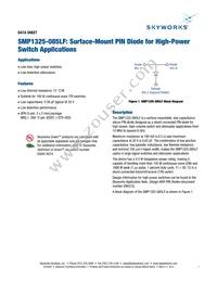 SMP1325-085LF Datasheet Cover