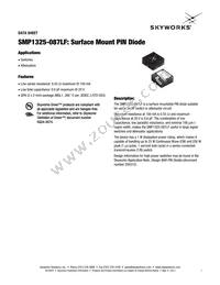 SMP1325-087LF Datasheet Cover