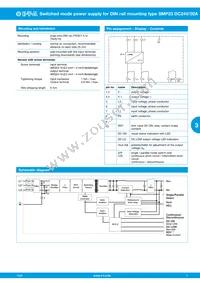 SMP23-L20-DC24V-20A Datasheet Page 3