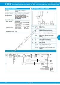 SMP23-L20-DC24V-40A Datasheet Page 3