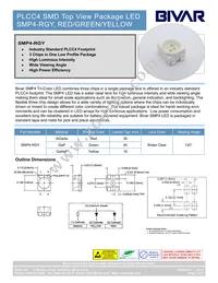 SMP4-RGY Datasheet Cover