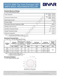 SMP4-SRGY Datasheet Page 2