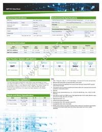 SMT15C-12SADJJ Datasheet Page 2