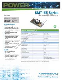 SMT15E-12W3V3 Datasheet Cover