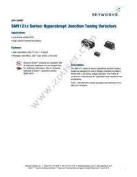 SMV1215-001LF Datasheet Cover
