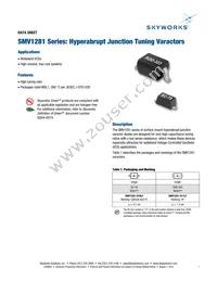 SMV1281-079LF Datasheet Cover