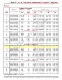 SN3R3M050RT Datasheet Page 3